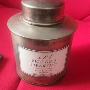 3 Breakfast Tea Canister - Silver
